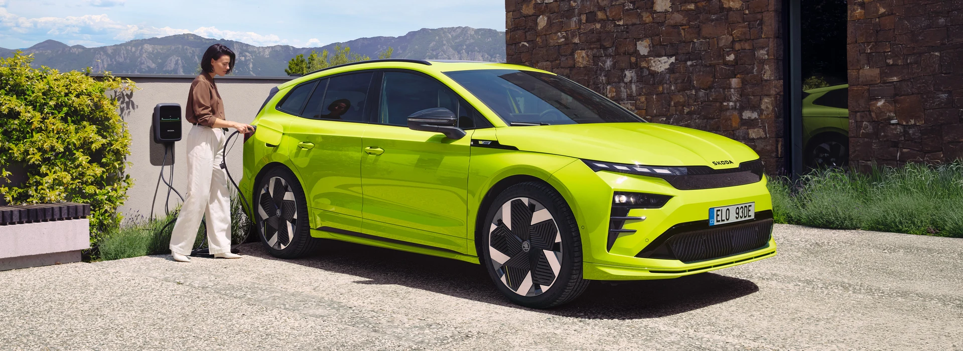 Škoda Enyaq RS Mamba Green