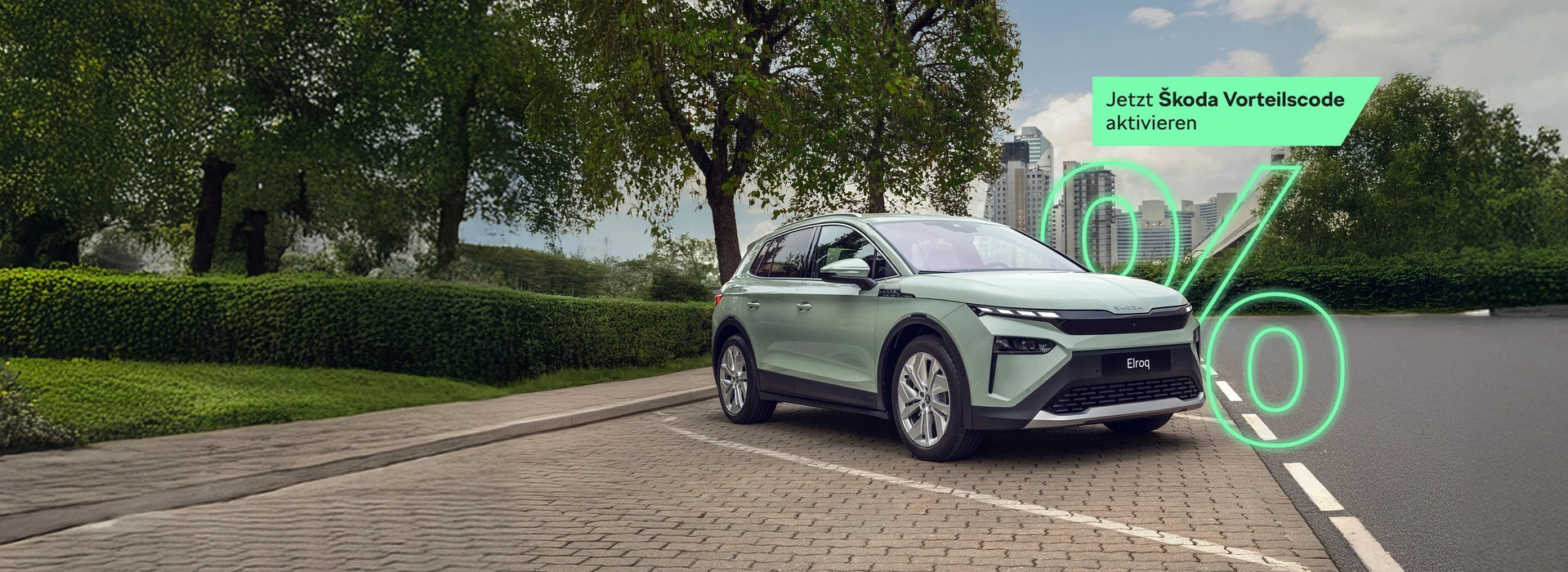 Škoda Elroq - Jetzt Škoda Vorteilscode aktivieren