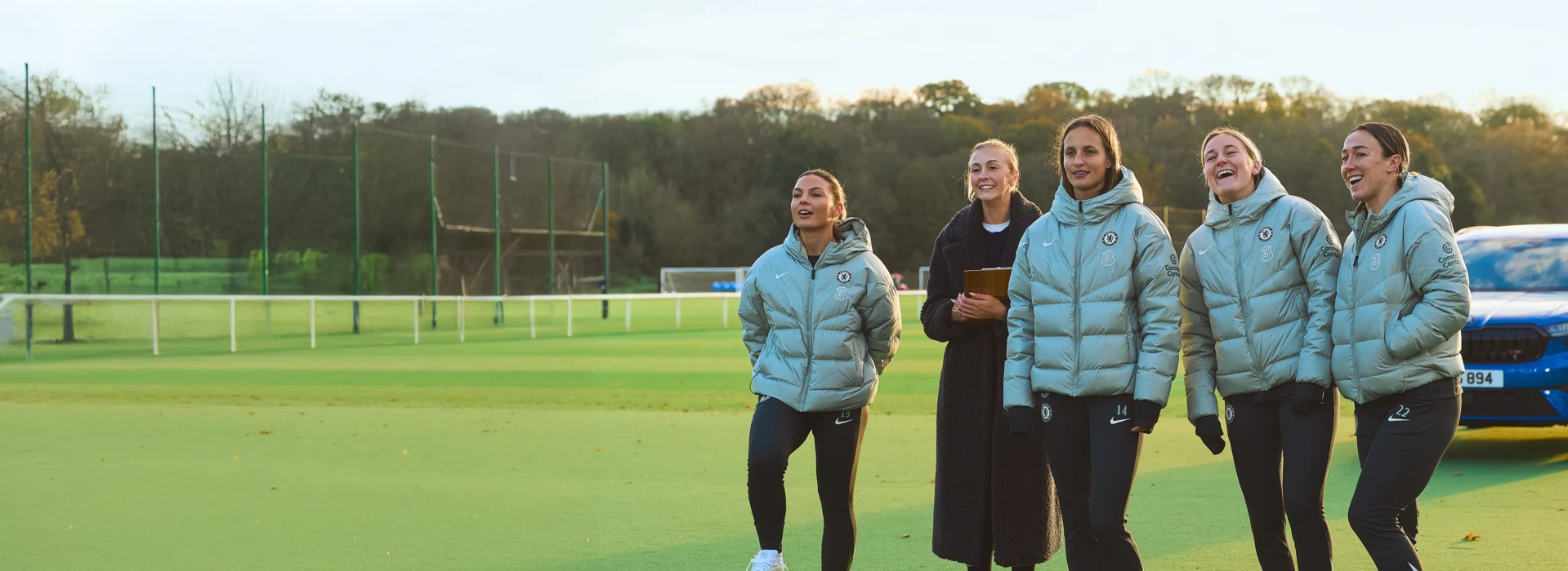 Škoda and Chelsea FC Women.
