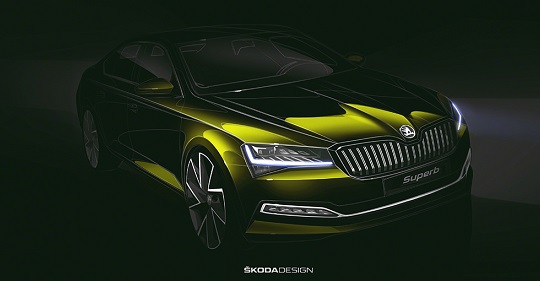Škoda beginnt mit der Serienfertigung des neuen Superb