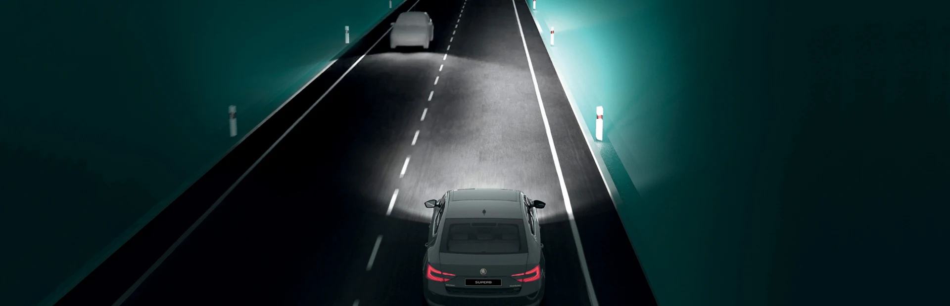 ヘッドライトアセンブリSkoda Superb Daytime Running Light