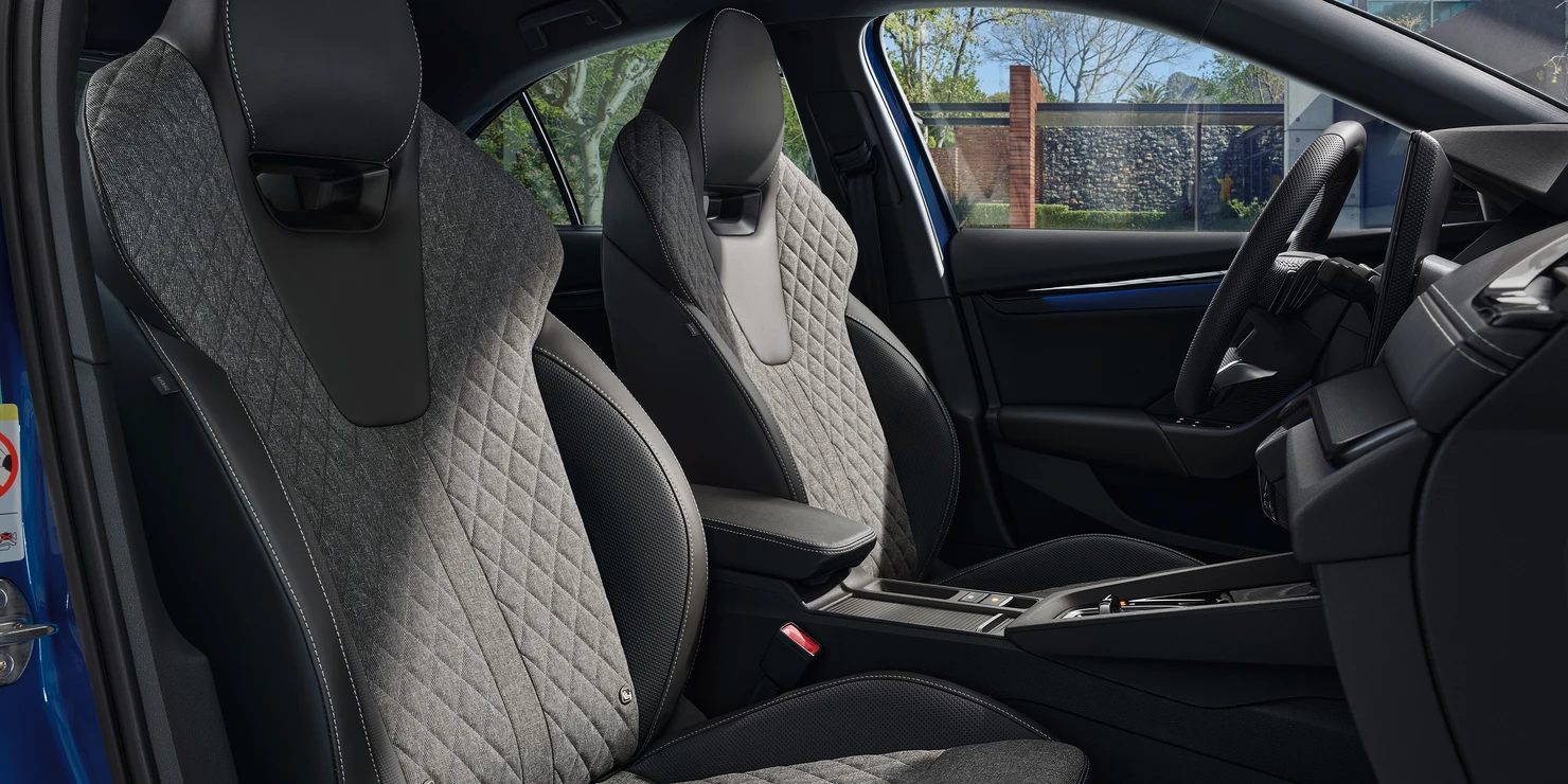 Впервые для автомобилей Škoda доступны эргономичные сиденья с поддержкой спины, одобренные организацией AGR.