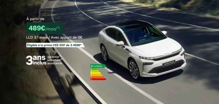 Skoda_Saint_denis_Skoda_Saint_ouen_l_aumône_NEUBAUER_Enyaq Coupé Element 85