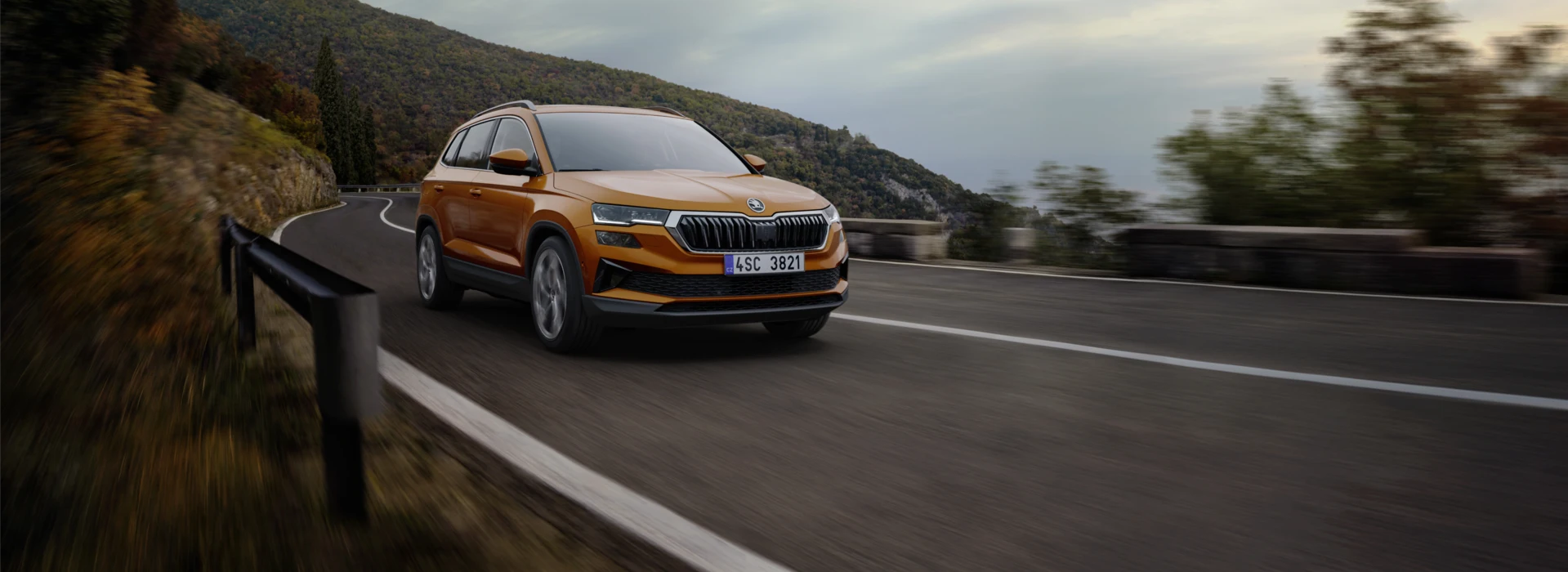 Škoda Karoq in movimento